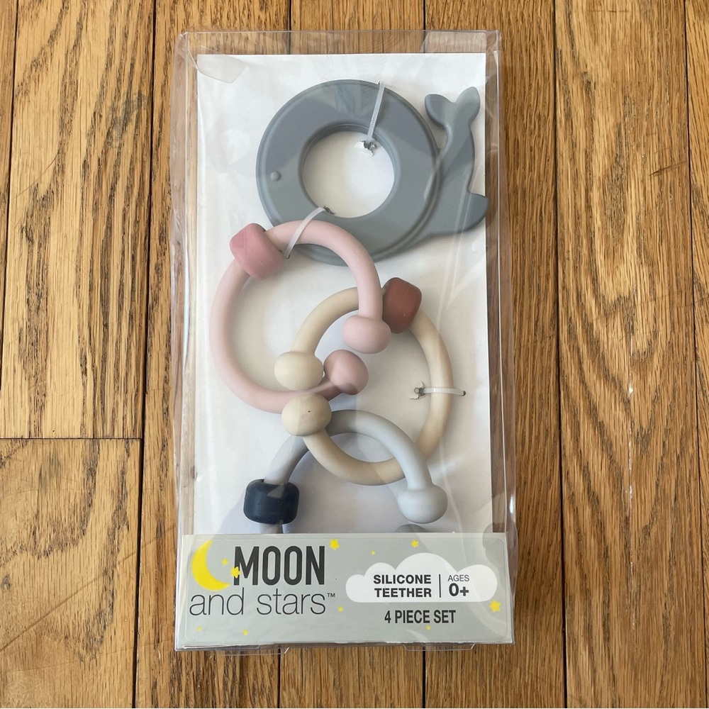 Silicone Teether for infants. 100%BPA FREE SILICONE